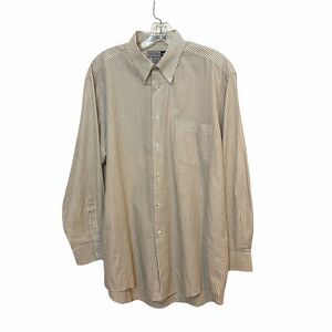 #3729 Seville Row Mens button downlong sleeve shirt size 16